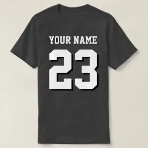 Soccer Jersey (Name & Number)